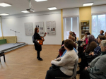 В Центральной библиотеке прошла литературно-музыкальная программа «С любовью к людям»