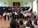 В Православной школе исполнили «Катюшу» и «Смуглянку»